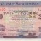 B11 - Bancnota foarte veche - Marea Britanie - Belfast - 20 lire sterline