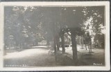 Carte postala, Covasna Bai, Parcul, perioada interbelica