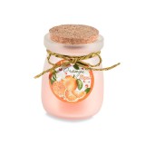 Cumpara ieftin Lumanare parfumata in borcan sticla aroma Portocale &Oslash; 5,5 cm x 7,5 H