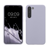 Husa Kwmobile pentru Samsung Galaxy S23 Plus, Mov deschis, Silicon, KWM000017WC045C, Carcasa