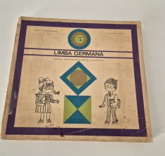 Limba germana Manual experimental pentru clasa a treia editia 1970 foto