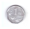 Moneda China 1 jiao 1995, stare buna, curata, Asia, Aluminiu