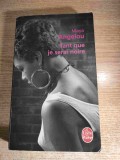 Maya Angelou - Tant que je serai noire (Editions Les Alussifs, 2008)