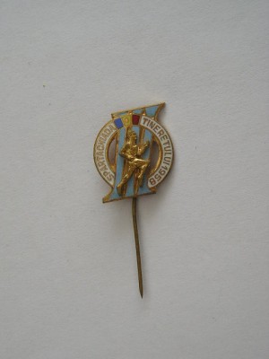 QW9 N5 20 - insigna - tematica sport - Spartachiada tineretului - 1958 foto