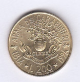 Italia - 200 Lire 1994 (L2), Europa