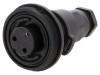 Conector Circular Mamă 3 Pini IP68 BULGIN Standard Buccaneer PX0732/S Montare Cablu 6-8mm