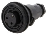 Conector circular mamă 3 pini PX0732/S
