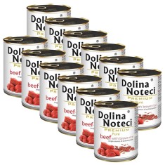 Dolina Noteci Premium Pure Beef with Brown Rice 12 x 800 g foto