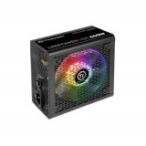 Sursa Thermaltake Litepower, 650 W, 80 Plus, Single Rail, Iluminare RGB, Ventilator 120 mm