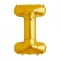 Balon Folie Litera I Auriu - 40 cm