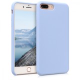 Husa pentru Apple iPhone 8 Plus / iPhone 7 Plus, Silicon, Albastru, 40842.58, Carcasa, Kwmobile