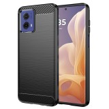 Husa Motorola Moto G85 Techsuit Carbon Silicone, negru