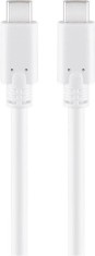 Cablu USB Type C Generatia 1 tata-tata 1m alb GOOBAY
