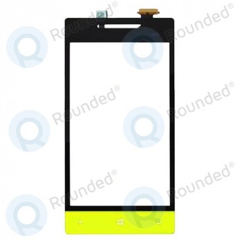 Digitizor ecran HTC Windows Phone 8S, ecran tactil galben foto