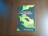 GINDACUL DE COLORADO - Florentiu Andrei - Edituta Agro Silvica, 1961, 55 p, 1952