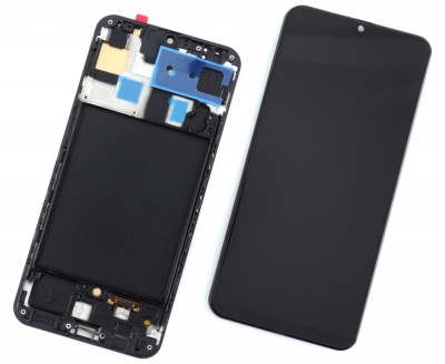 Display Samsung Galaxy A50 A505 TFT Black Negru foto
