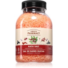 Green Pharmacy Sandalwood &amp; Patchouli Bath Salt sare de baie relaxanta 1000 g