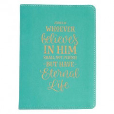 Whoever Believes in Him Handy Lux-Leather Journal foto