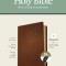NLT Personal Size Giant Print Bible, Filament Enabled Edition (Red Letter, Genuine Leather, Brown, Indexed)