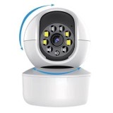 Cameră de supraveghere WiFi HD pentru interior, cu vedere nocturnă și rotație 355&deg;, CMCLASS