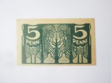 Rara! Estonia 5 Penni 1919 UNC,bancnota din imagini la cel mai mic pret