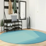 vidaXL Covor &bdquo;OVIEDO&rdquo;, fire scurte, verde, &Oslash; 200 cm