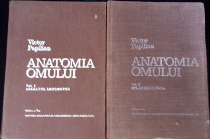 ANATOMIA OMULUI VOL.1-2 APARATUL LOCOMOTOR, SPLANHNOLOGIA-VICTOR PAPILIAN-261824