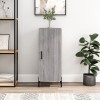 VidaXL Servantă, gri sonoma, 34,5x34x90 cm, lemn compozit 828554
