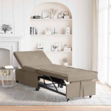 Canapea Extensibilă 3 &icirc;n 1 &icirc;n Material Taupe de la