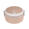 Caserola termica rotunda, 500 ml, inox, Roz