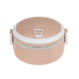 Caserola termica rotunda, 500 ml, inox, Roz