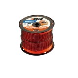 Fir profesional motocoasa, ECHO SUA, rotund, 2.4mm, bobina 437 metri, rosu, 2.8 kg