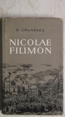 George Calinescu - Nicolae Filimon, 1959 foto