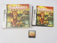 Joc consola Nintendo DS - SimAnimals Africa - complet foto