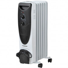 Calorifer electric cu ulei, 1500 w, 7 elementi, 3 trepte incalzire foto