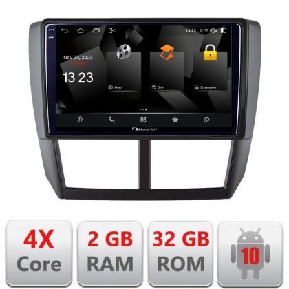 Navigatie Subaru Forester 2007-2013 5230-SU01 Android Ecran 720P Quad Core 2+32 carplay android auto CarStore Technology