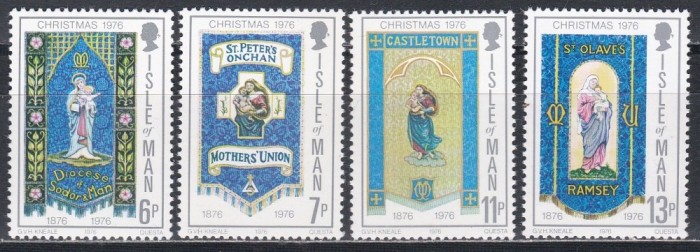 Isle of Man 1976 - Crăciun, MNH
