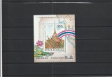 ROMANIA 1993 LP 1324 EXPOZ. MONDIALA DE FILATELIE BANGKOK 93 COLITA DANT. MNH, Nestampilat