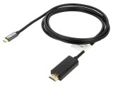 Adaptor USB-C HDMI 1,8m negru, Lanberg