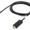 Adaptor USB-C HDMI 1,8m negru
