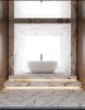 Cada Freestanding Marble Luxe 3