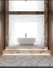 Cada Freestanding Marble Luxe 3