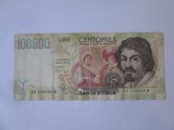 Rara! Italia 100000 Lire 1994,bancnota din imagini