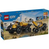 LEGO City Camion basculant si incarcator frontal 60494, 1132 piese
