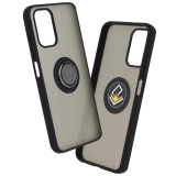 Husa Xiaomi Redmi Note 10 4G Techsuit Glinth Cu Inel Suport Stand Magnetic - Negru