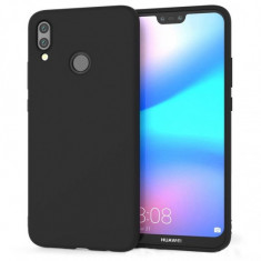 Husa de protectie silicon slim Huawei P20 Lite, Black