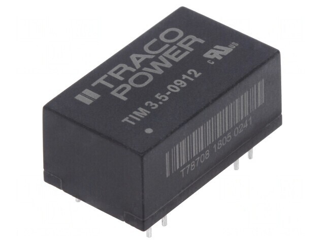 Convertor DC/DC 3,5W 4,5-12V la 12V 292mA
