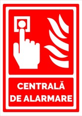 Semn pentru centrala de alarma foto