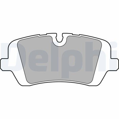 DELPHI LP2508 set placute frana,frana disc foto