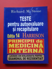 TESTE PENTRU AUTOEVALUARE SI RECAPITULARE ? HARRISON Editia a 14 a foto